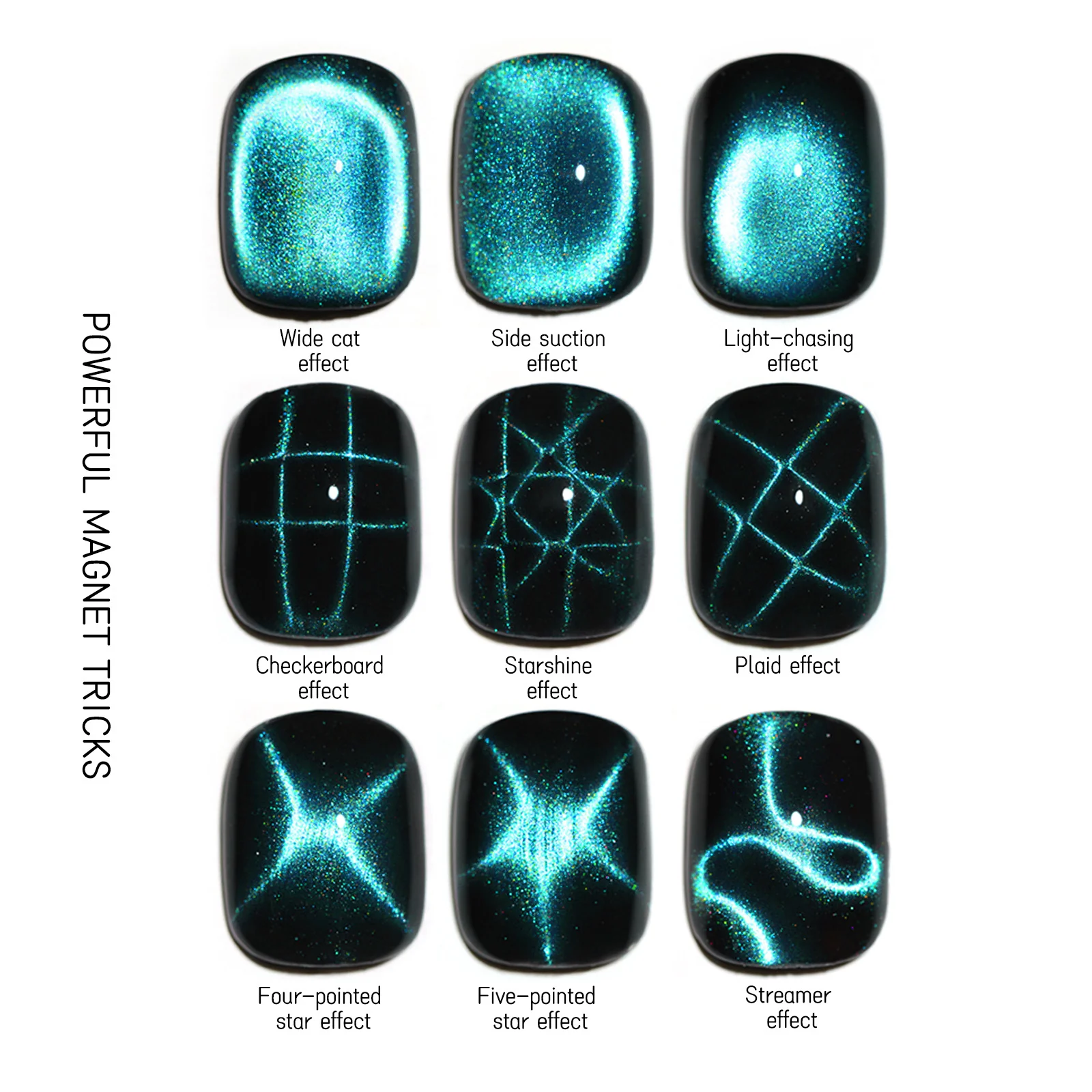 Chess Board Rubik's Cube Nail Magnet - DIY Nails Tool - Image 3