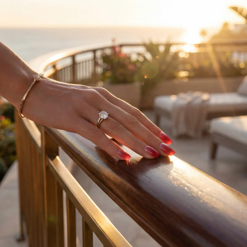 Handmade Reusable - Grayish Pink - Image 4