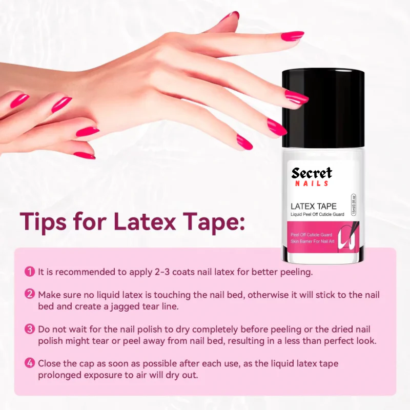 Latex Tape For Gel Polish - Image 5
