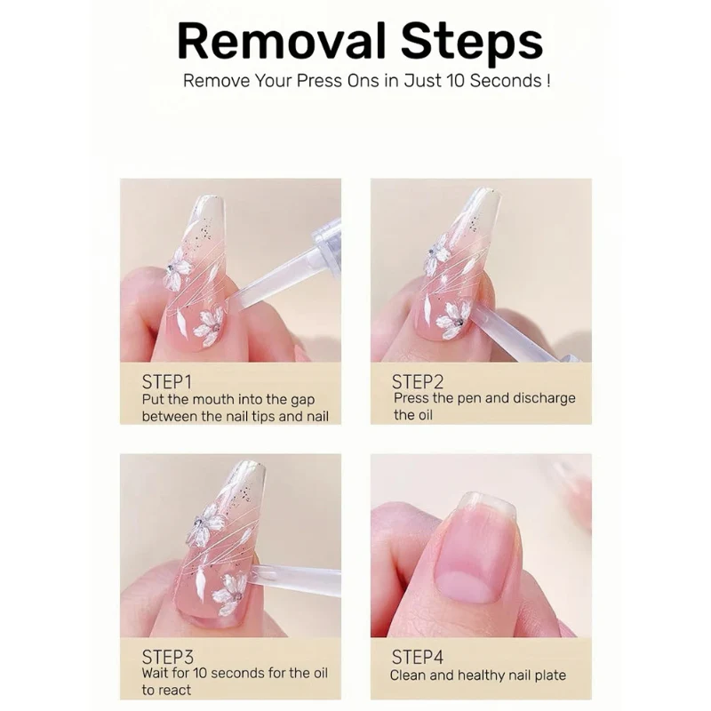 Nail Glue Remover –  Click & Remove Pen - Image 3