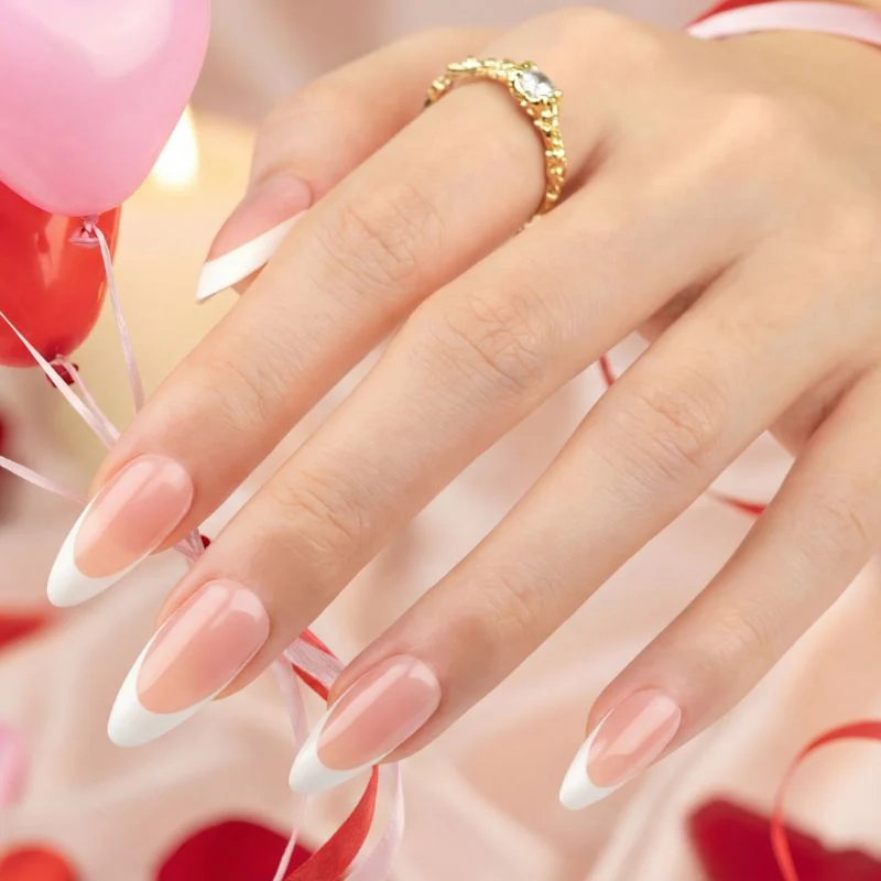 French Almond Nails – 30 Pieces for Salon-Quality Nails - Image 6